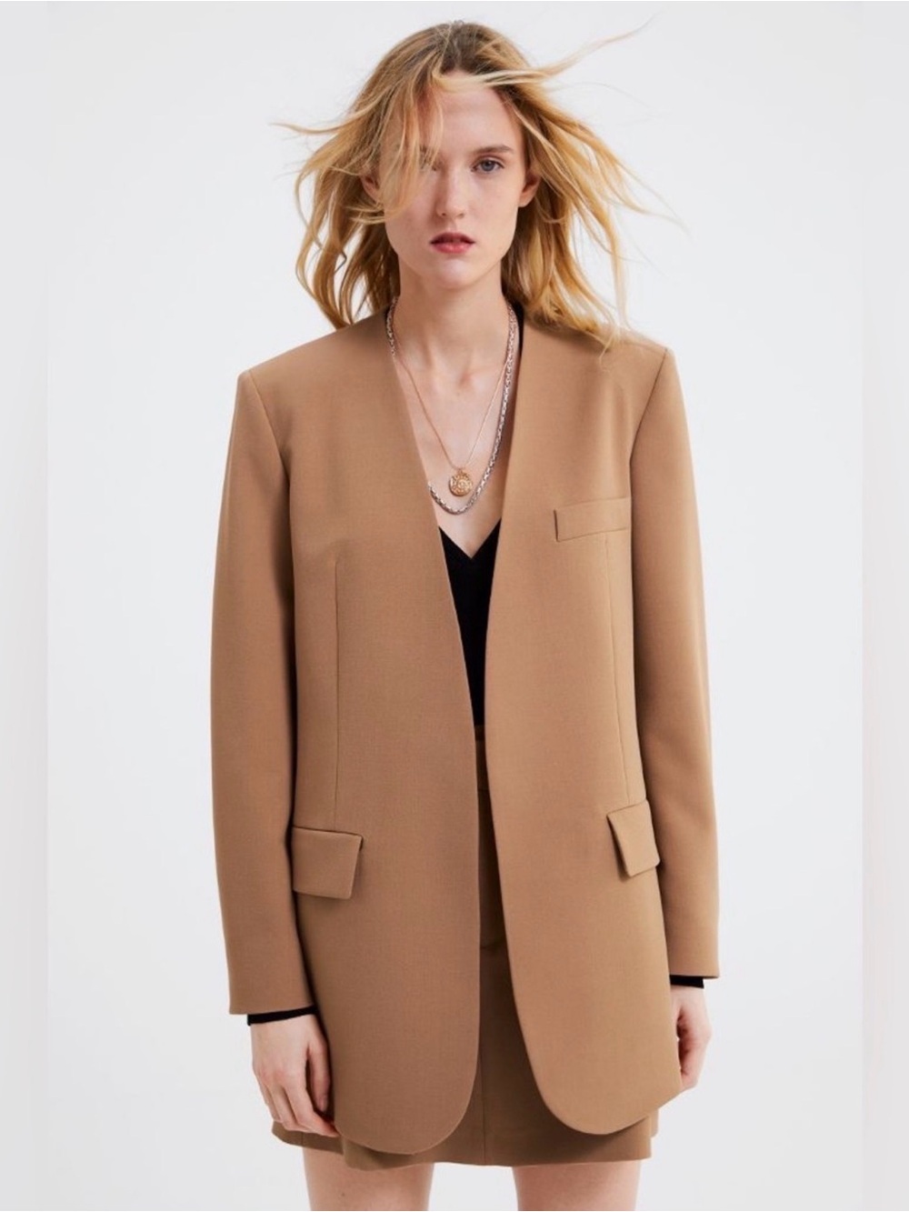 Zara Tan Blazer